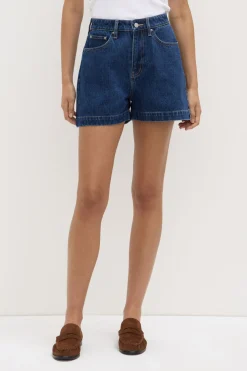 Boxy Denim Short