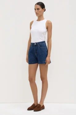 Boxy Denim Short