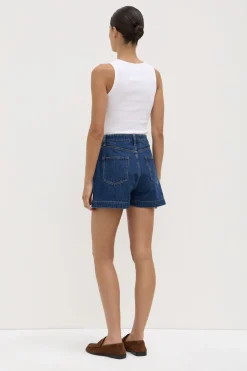 Boxy Denim Short