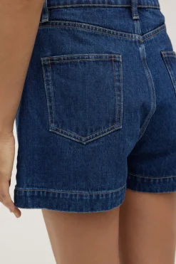Boxy Denim Short