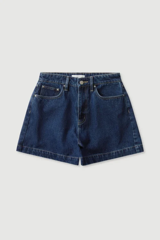 Boxy Denim Short