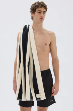 Cotton Stripe Beach Towel