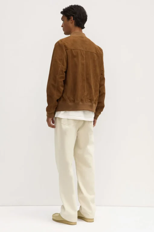 Finlay Suede Bomber Jacket