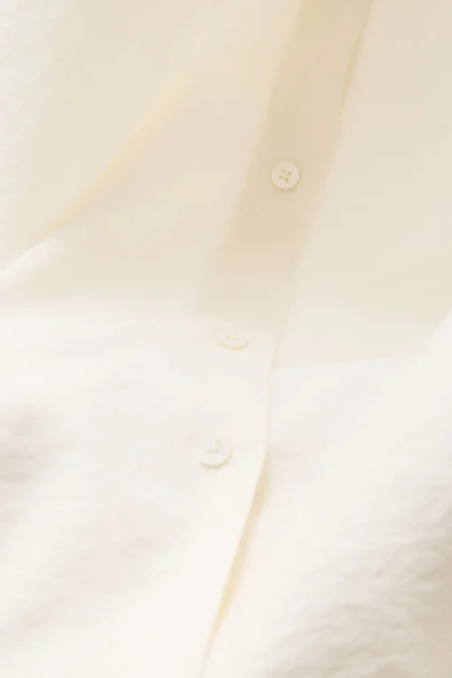Heather Silk Maxi Shirt Dress