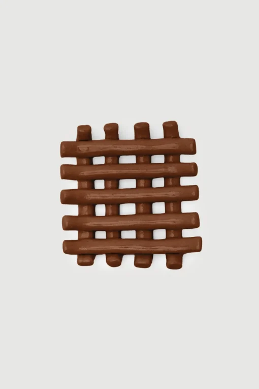 Jedda Clay Grid Soap Dish
