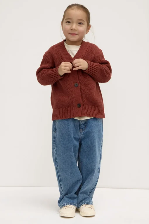 Kids Cotton Knit Cardigan