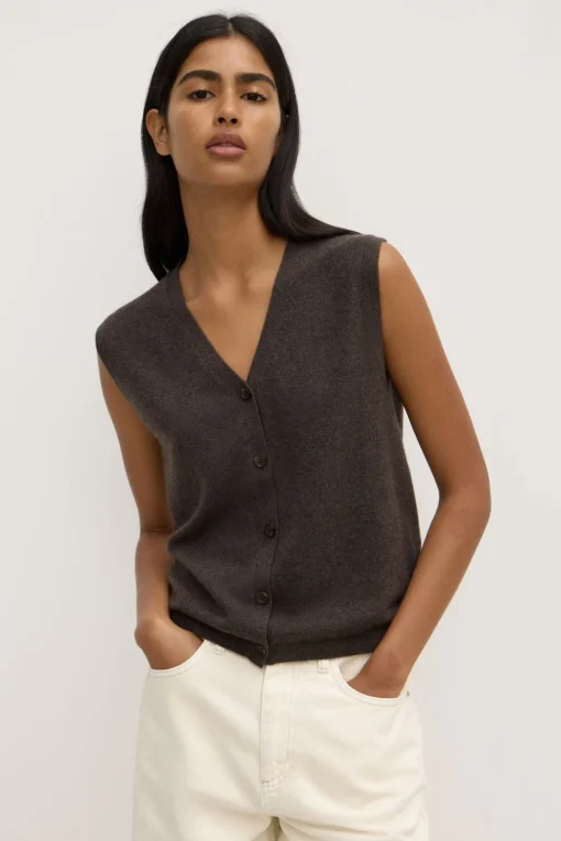 Lara Cashmere Knit Tank