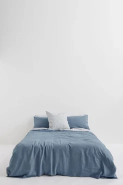 Linen Duvet Cover Ocean