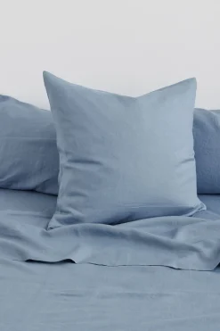 Linen European Pillow Case Ocean