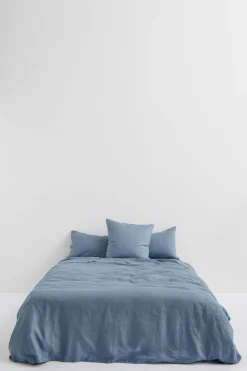 Linen European Pillow Case Ocean