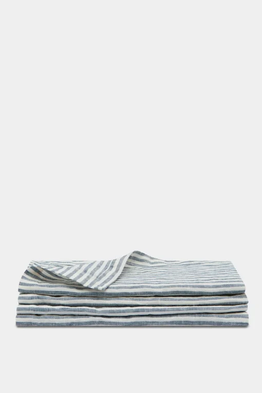 Linen Placemats Ocean Stripe