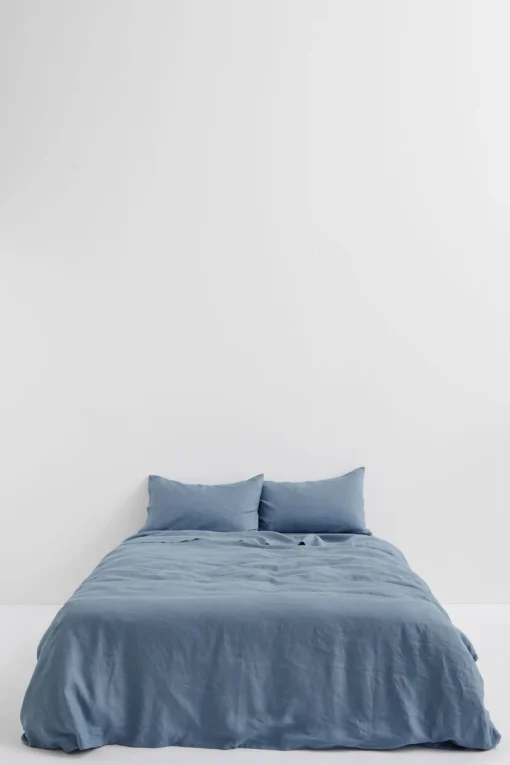 Linen Standard Pillow Cases Ocean