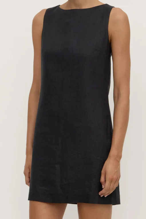 Nadine Linen Mini Dress