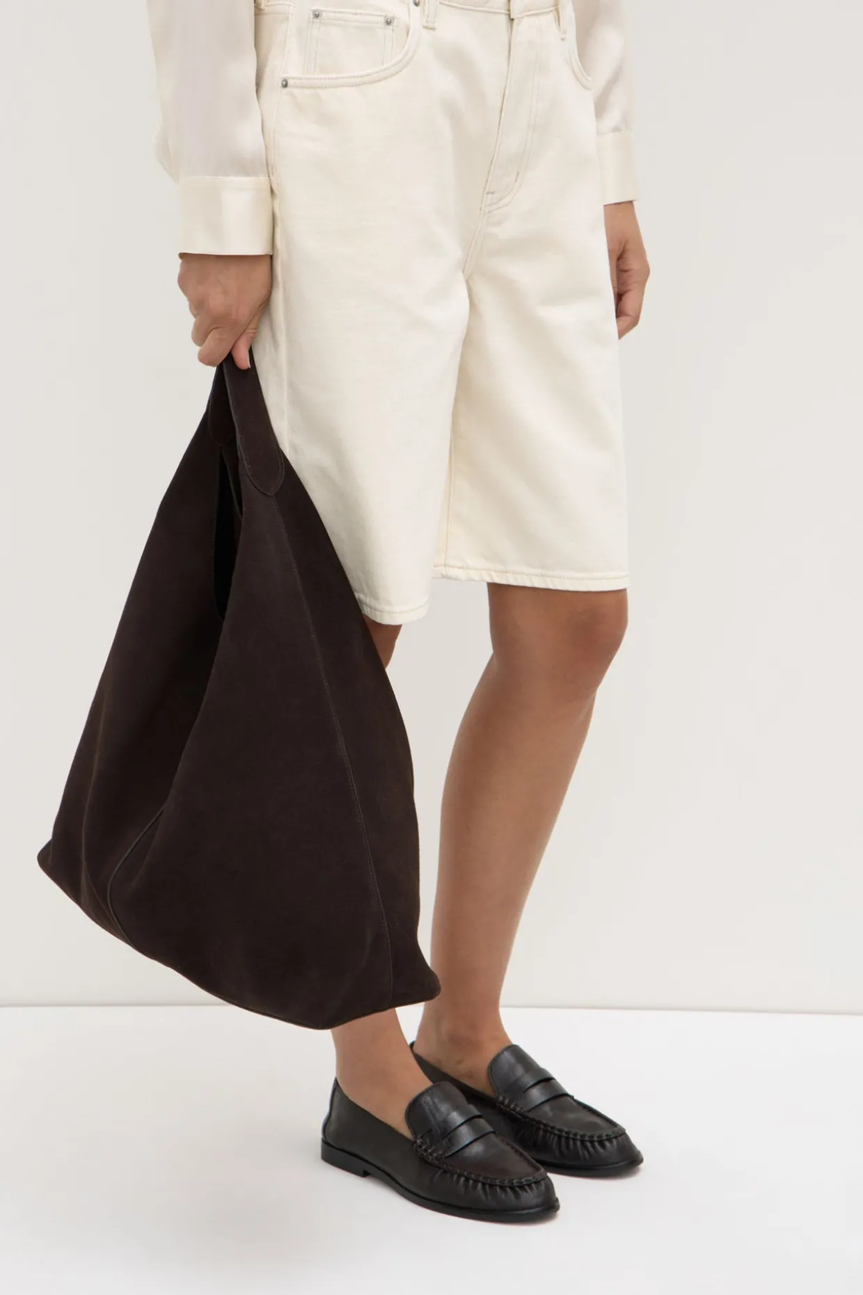 Neve Suede Shoulder Bag