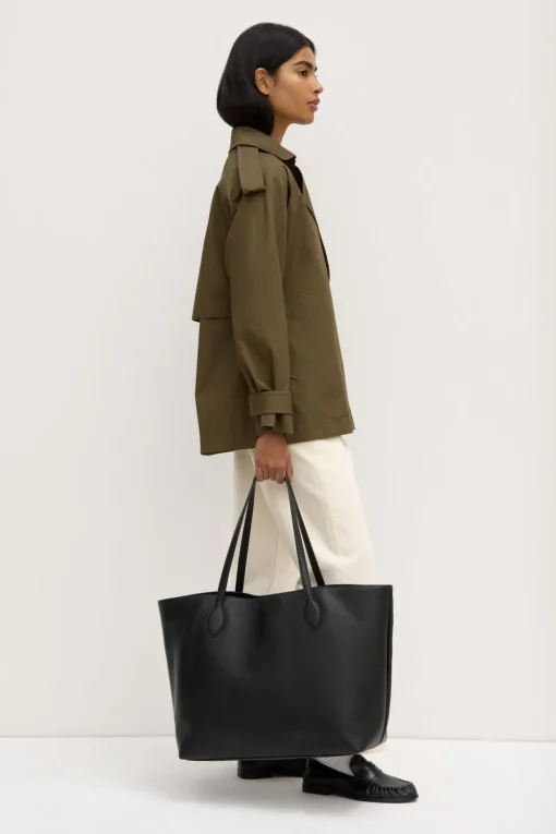 Olivia Leather Tote Bag