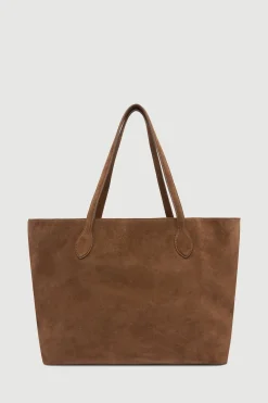 Olivia Suede Tote Bag