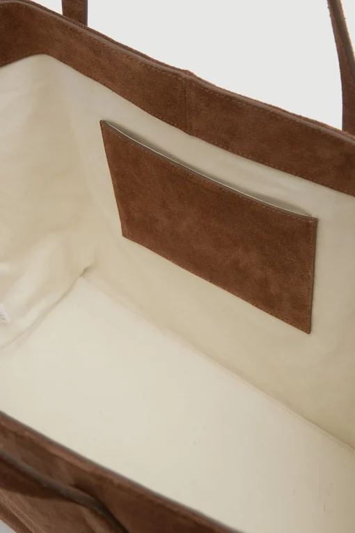 Olivia Suede Tote Bag
