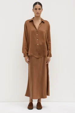 Pippa Silk Skirt