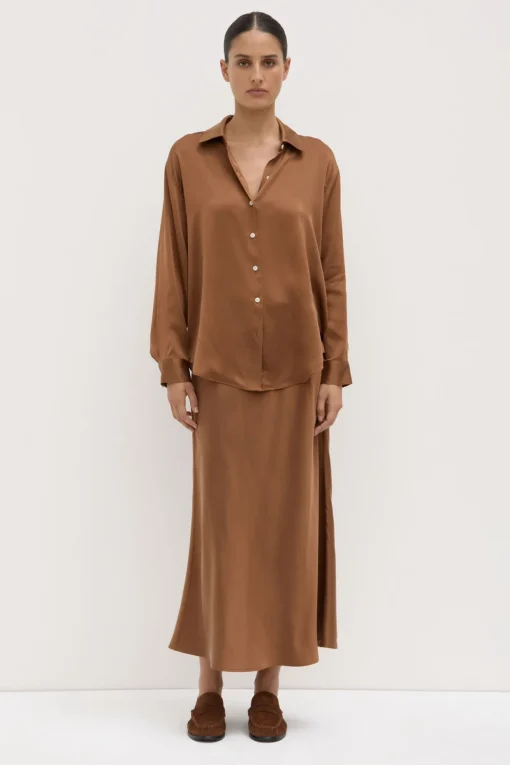 Pippa Silk Skirt