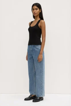 Robyn Scoop Neck Rib Tank