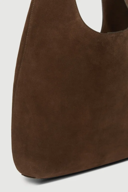 Suede Hobo Bag