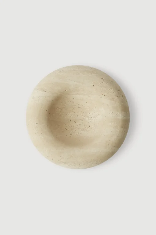Travertine Small Dome Bowl
