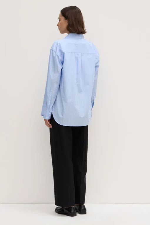 Womens Otis Poplin Stripe Shirt